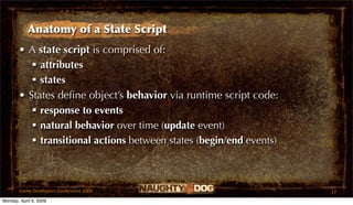 State-Based Scripting in Uncharted 2: Among Thieves