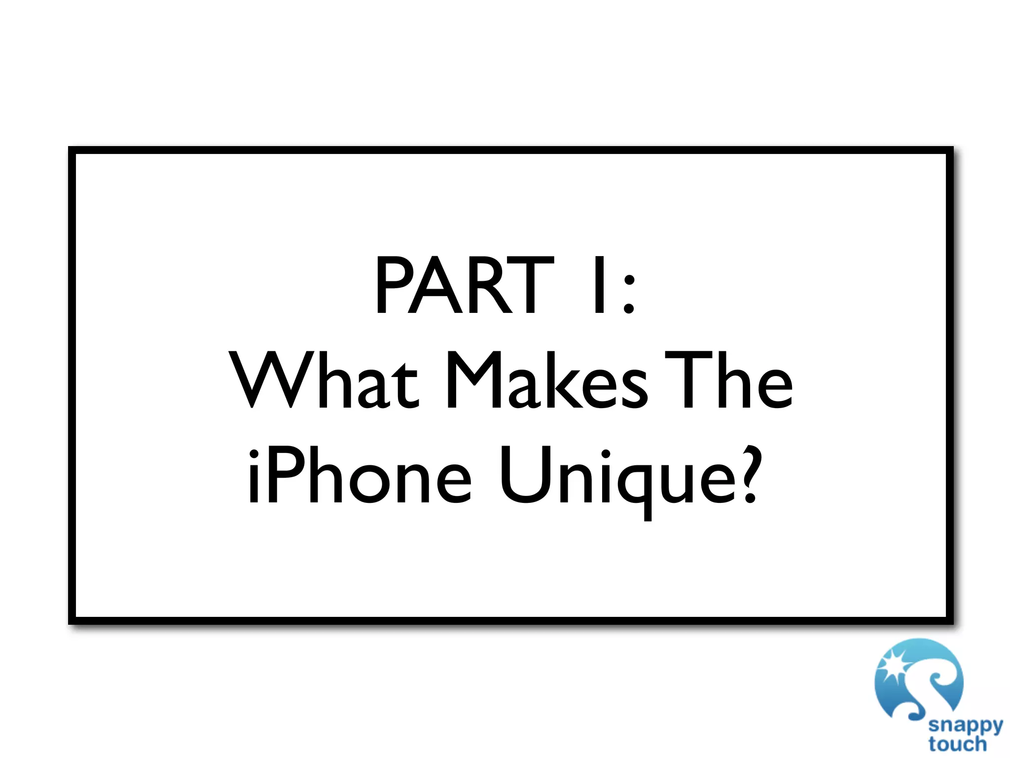 GDC 2009: iPhone Development: Exploring The New Frontier