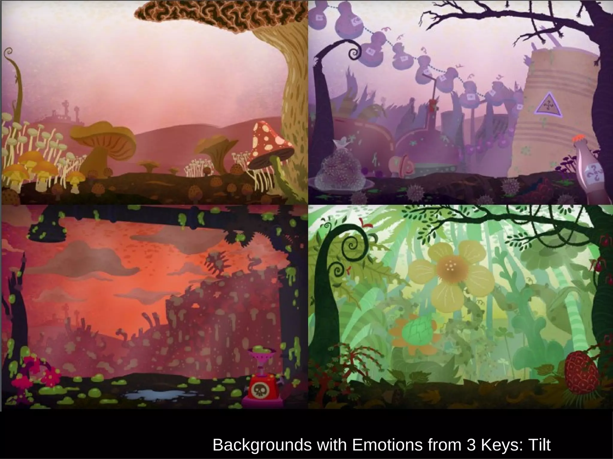 Mushroom Soil  Backgrounds with Emotions from 3 Keys: Tilt 