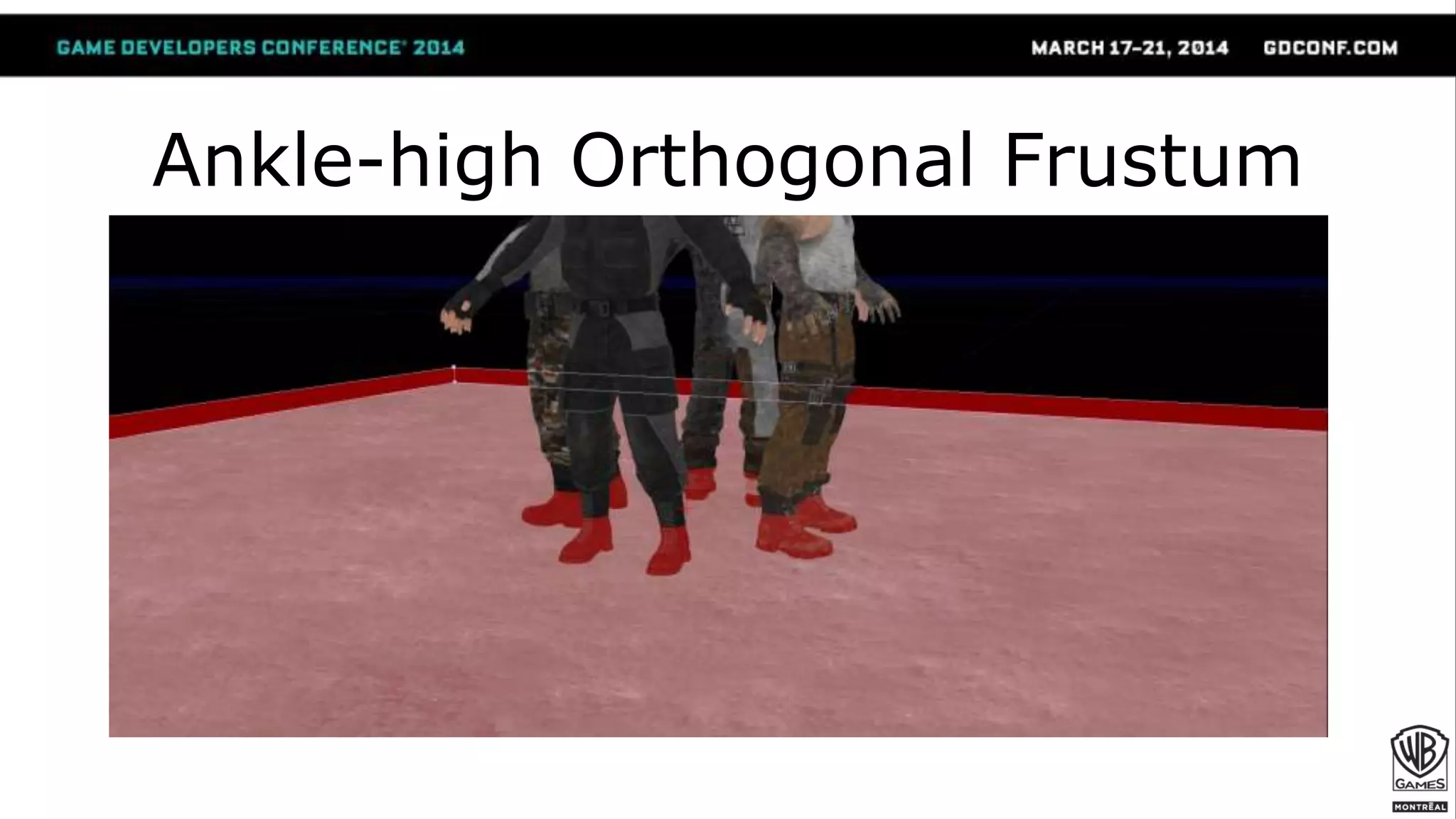 Ankle-high Orthogonal Frustum
 