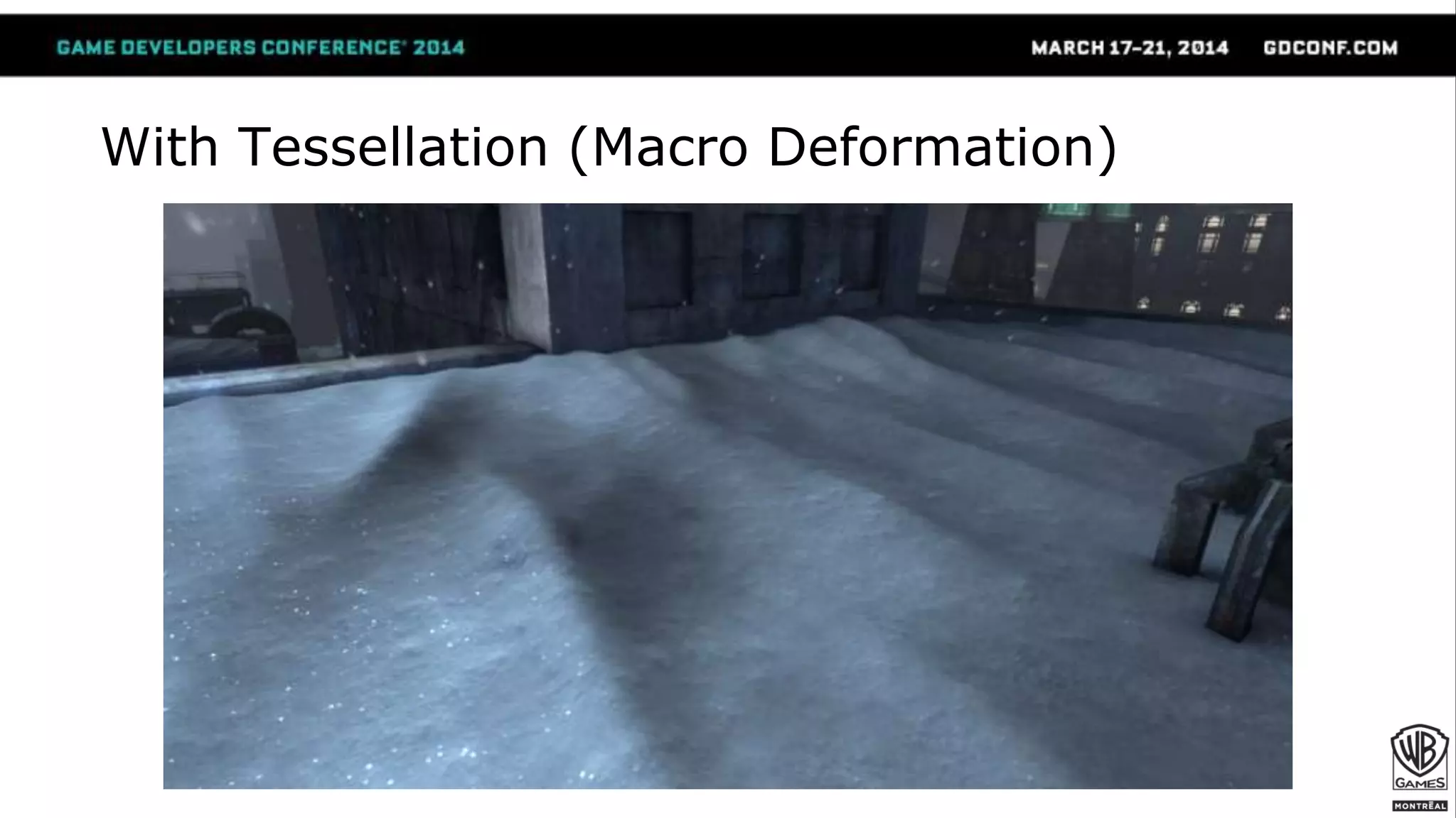 With Tessellation (Macro Deformation)
 