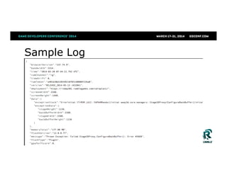 Sample Log
 