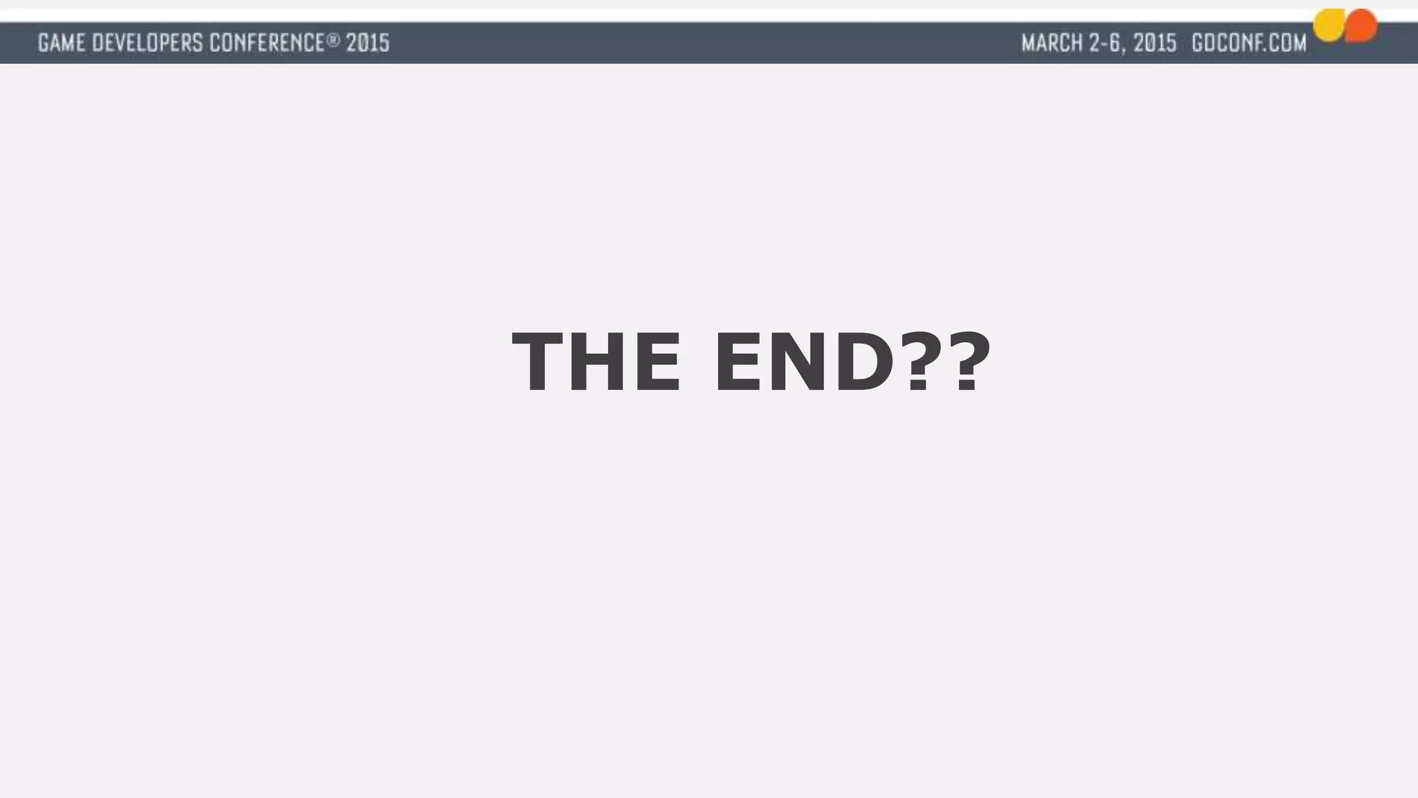 THE END??
 