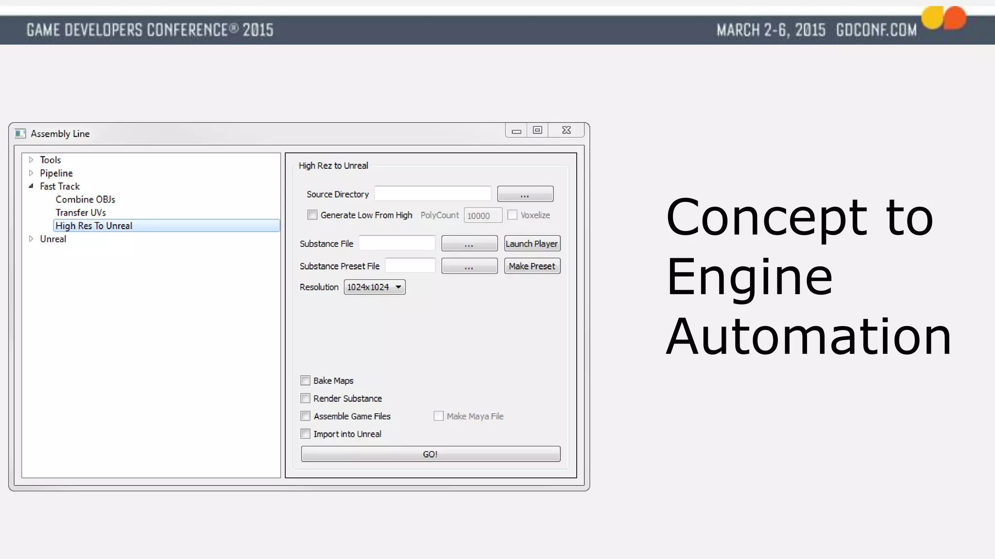 Concept to
Engine
Automation
 