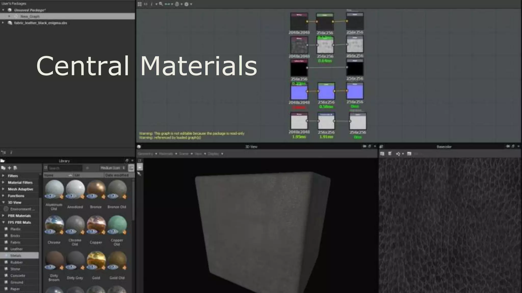 Central Materials
 