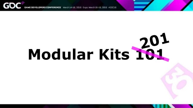 Gdc 16 Modular Level Design Of Fallout 4