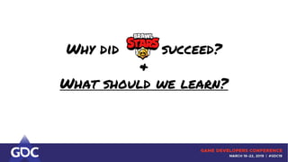 Why did succeed?
&
What should we learn?
 