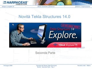 Novità Tekla Structures 14.0 Seconda Parte 