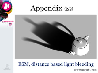 Appendix  (2/2) ESM, distance based light bleeding 