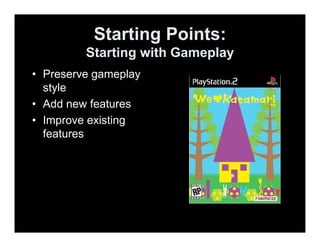 GDC 2009 Game Design Improv