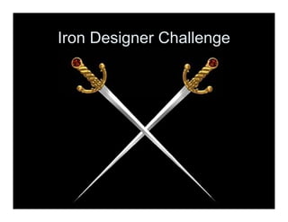 GDC 2009 Game Design Improv