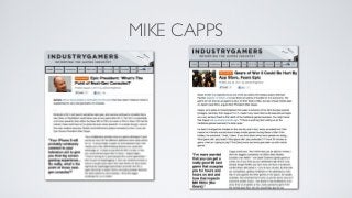 MIKE CAPPS
 