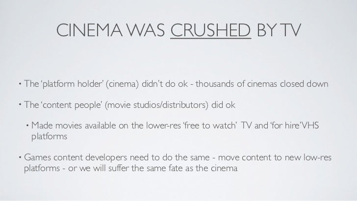 When The Consoles Die, What Comes Next? Slide 86