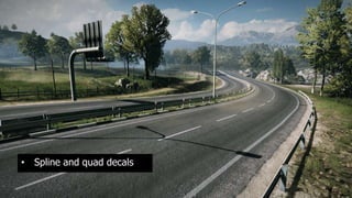 • Spline and quad decals
 