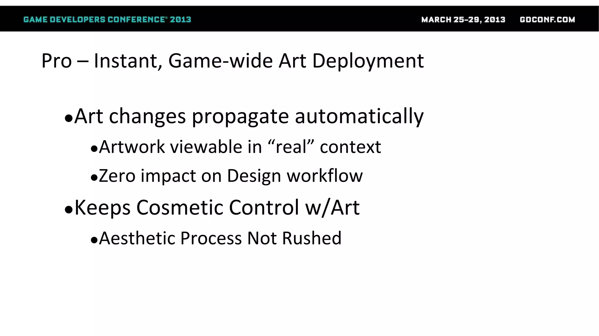 Modular Level Design for Skyrim | PPTX