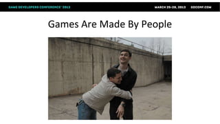 Games Are Made By People
 
