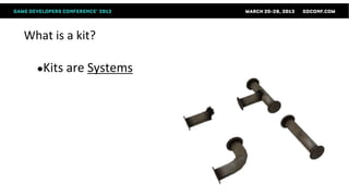What is a kit?

  ●Kits are Systems
 