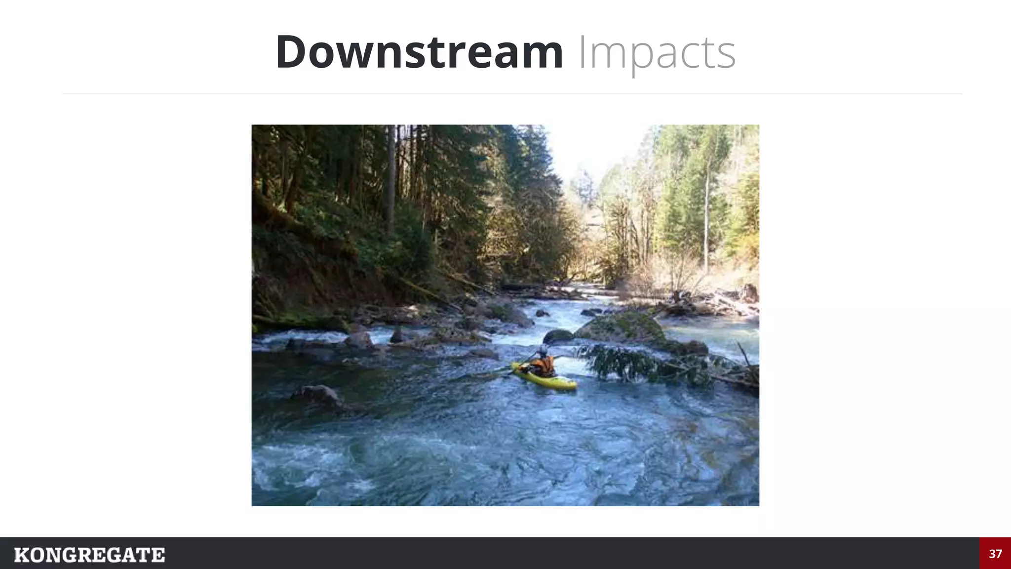 37
Downstream Impacts
 