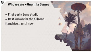 Horizon Zero Dawn: An Open World QA Case Study