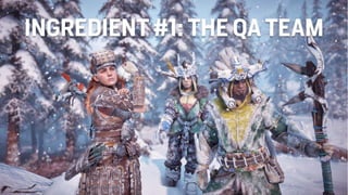 Horizon Zero Dawn: An Open World QA Case Study