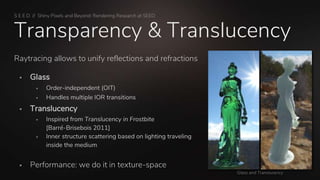 Shiny Pixels and Beyond: Real-Time Raytracing at SEED | PPTX
