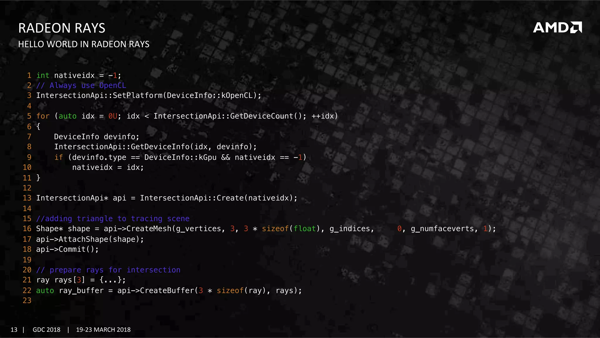 [2018 GDC] Real-Time Ray-Tracing Techniques for Integration into ...