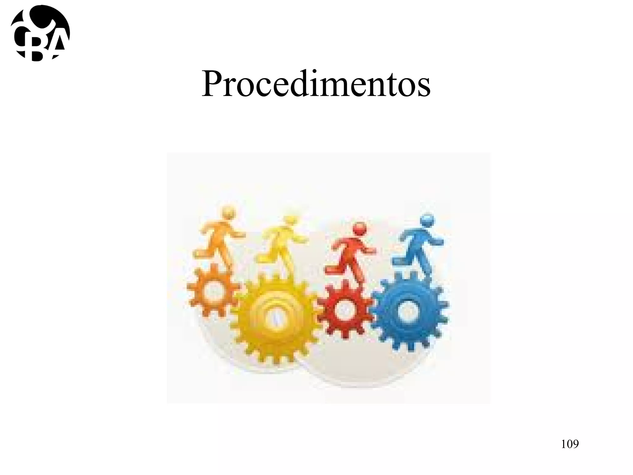 Procedimentos
109
 