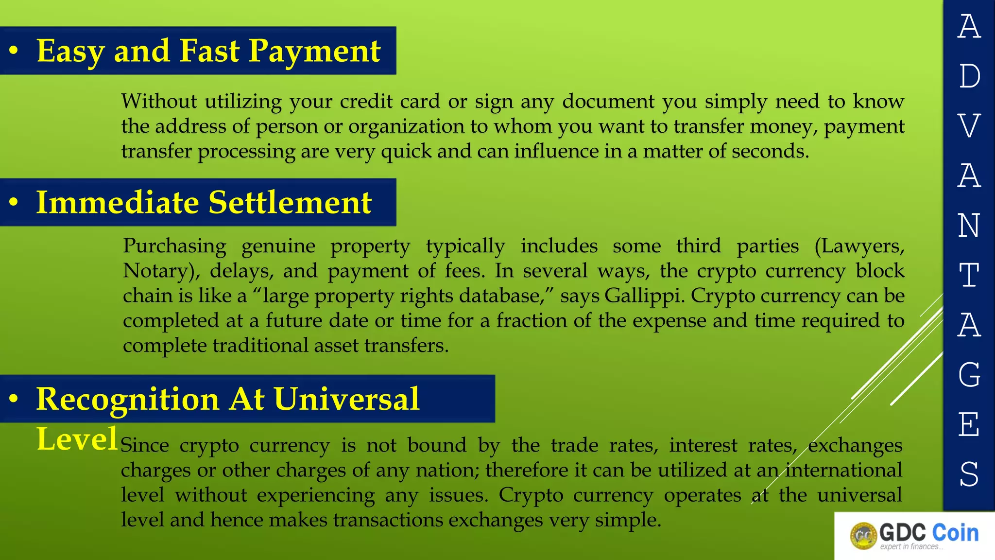GDC Coin- Specialized Analysis For Professional Cryptocurrency Trading |  PPTX