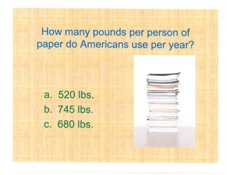 Green Destination Challenge Eco Quiz