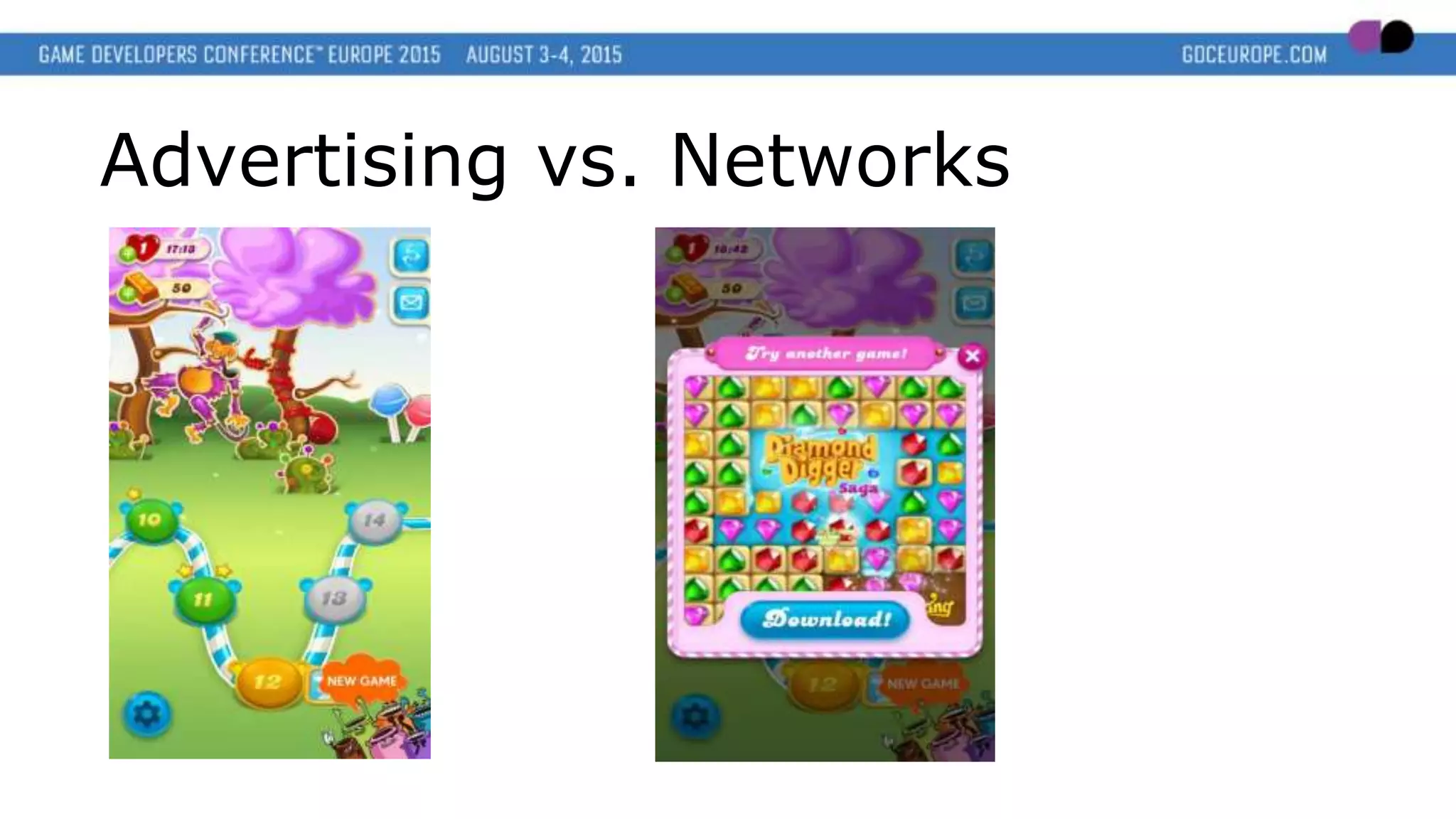 Advertising vs. Networks
 