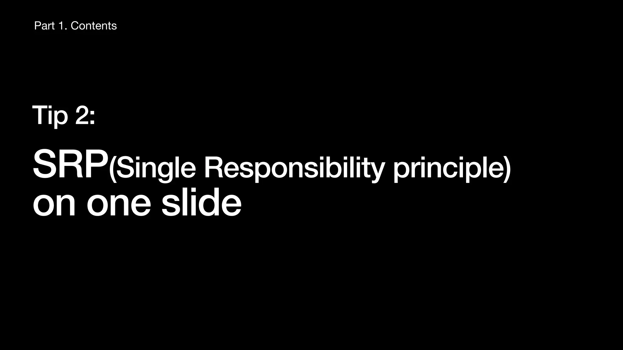 Quick start! for tech talk beginners