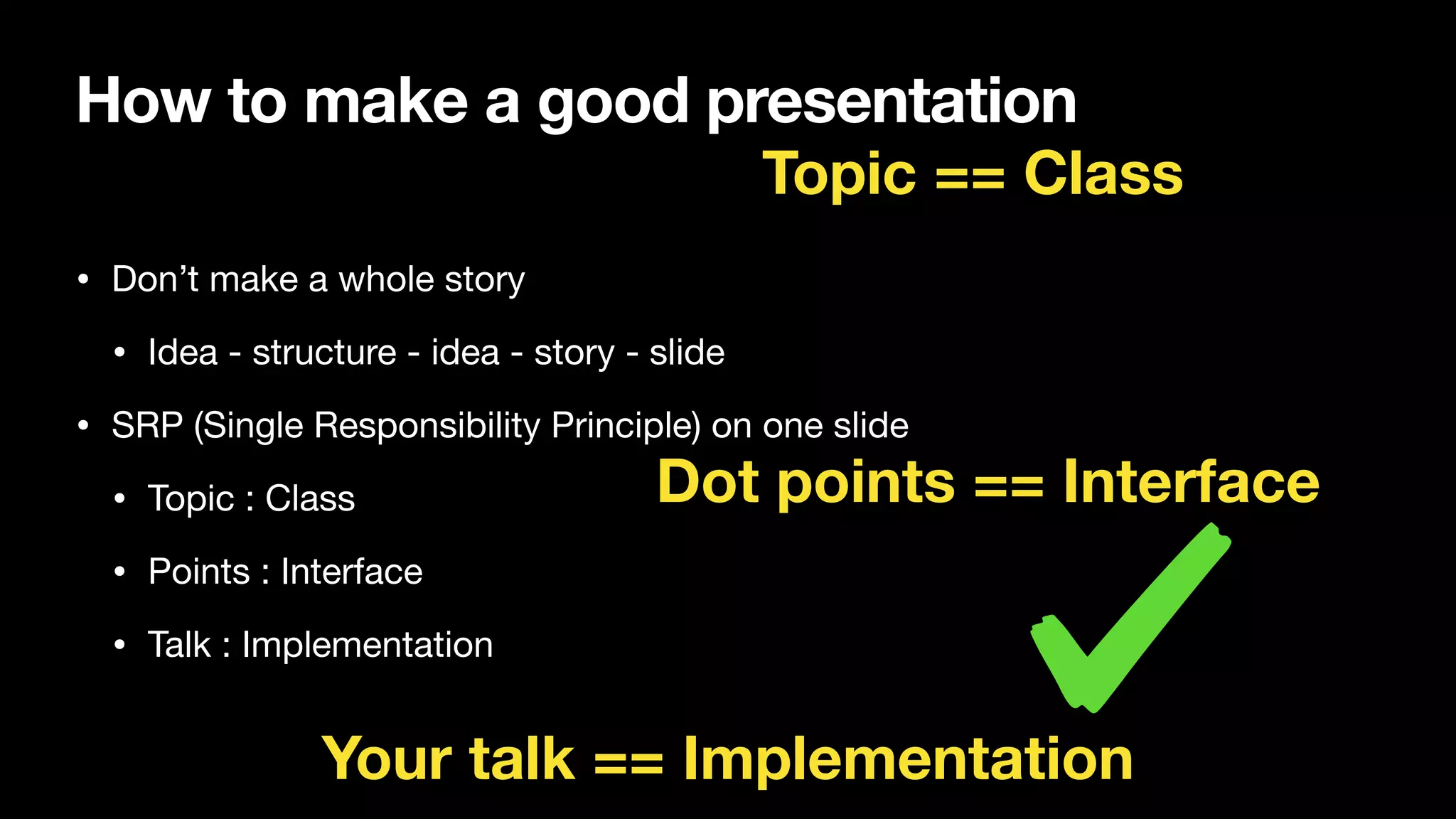 Quick start! for tech talk beginners