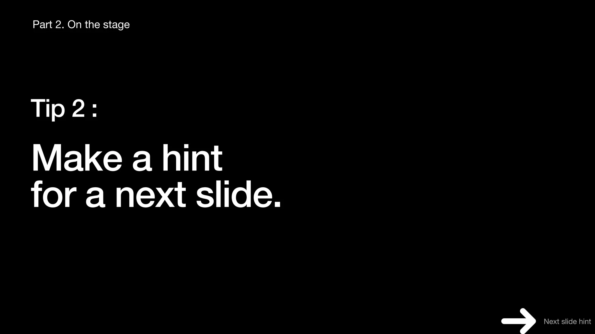 Quick start! for tech talk beginners