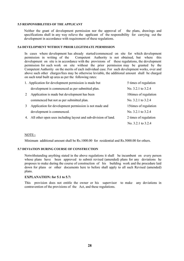 Gujarat Development Control Regulations | PDF