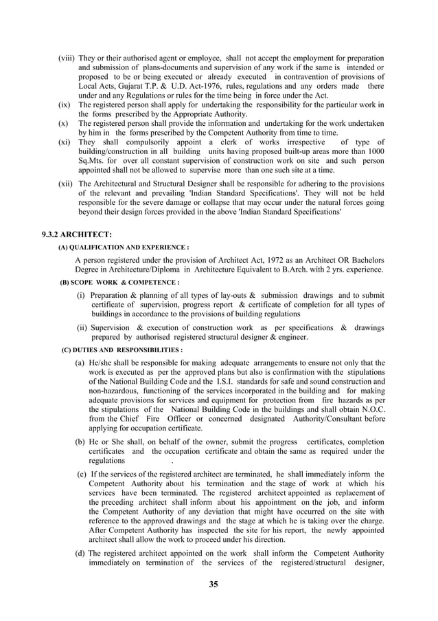 Gujarat Development Control Regulations | PDF