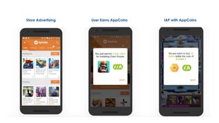 Store Advertising User Earns AppCoins IAP with AppCoins
 