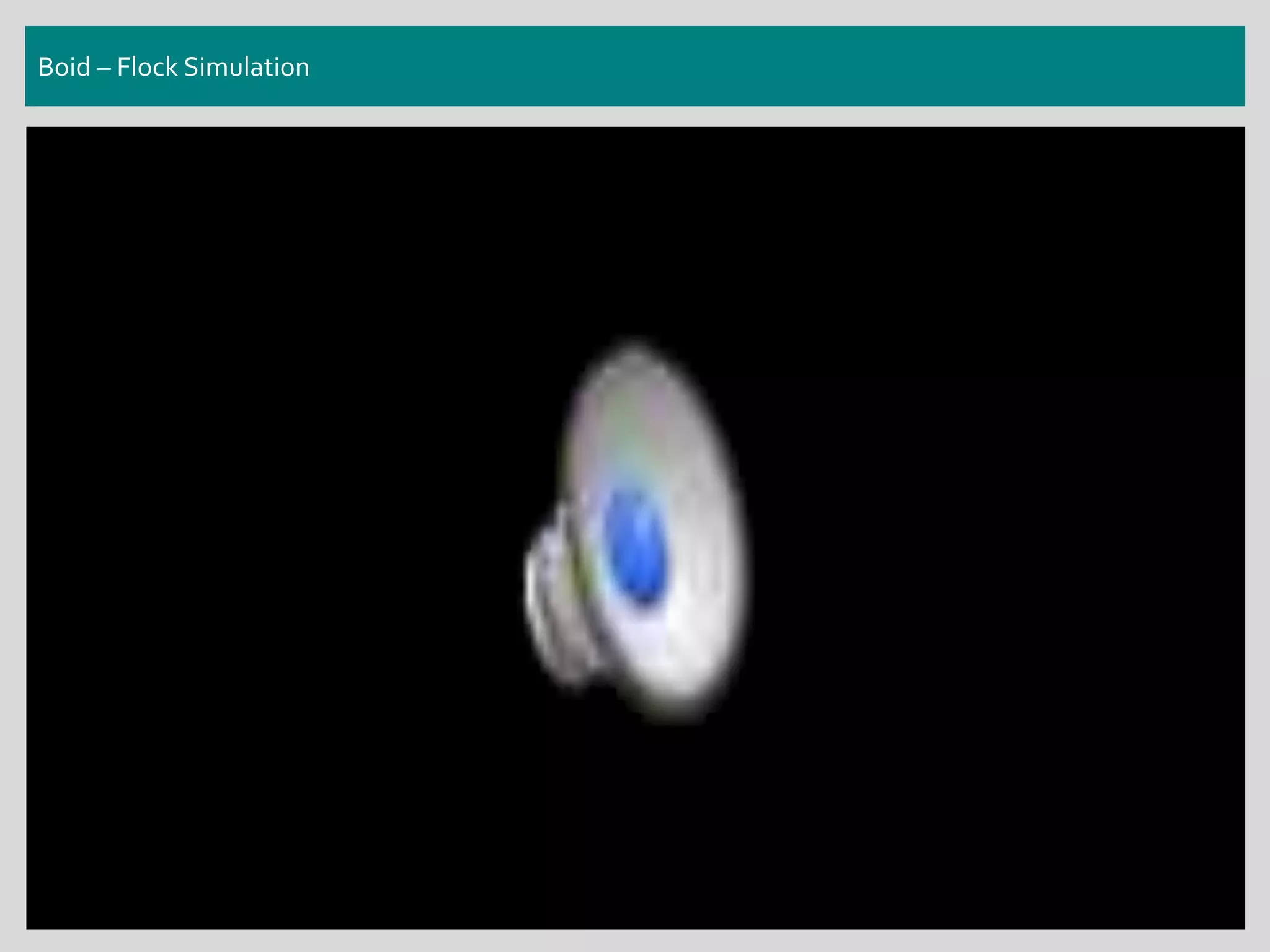 Boid – Flock Simulation
 