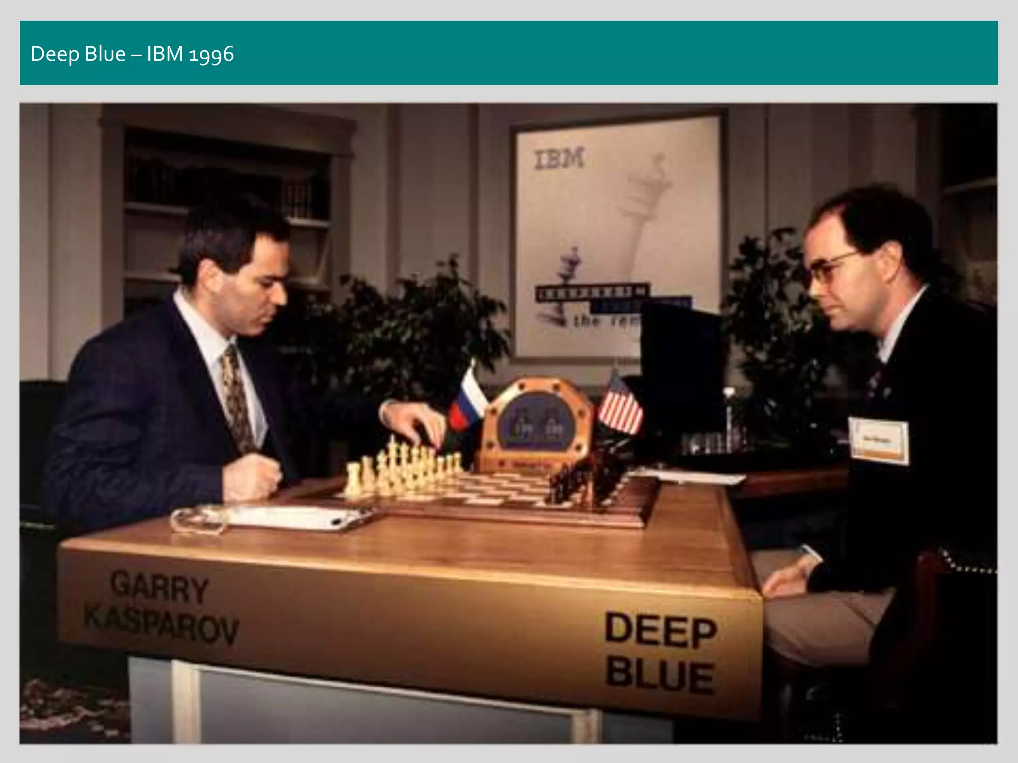 Deep Blue – IBM 1996
 