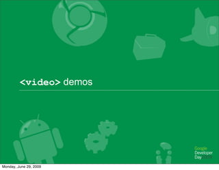 <video> demos




Monday, June 29, 2009
 