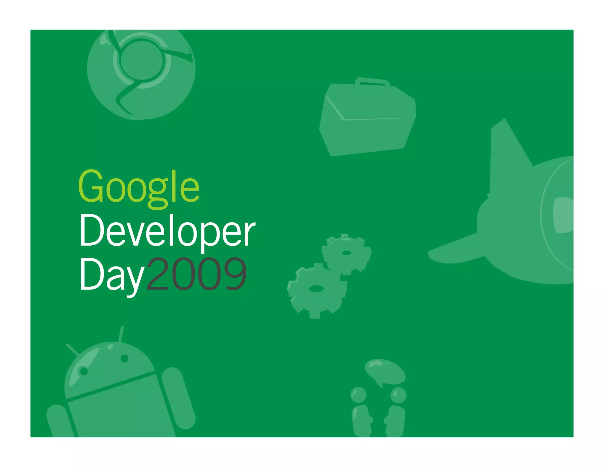 Google Developer Days Brazil 2009 -  Java Appengine