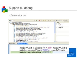 Support du debug Démonstration 