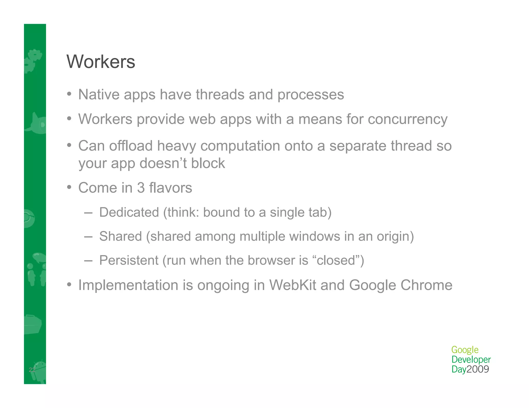 Google's HTML5 Work: what's next?