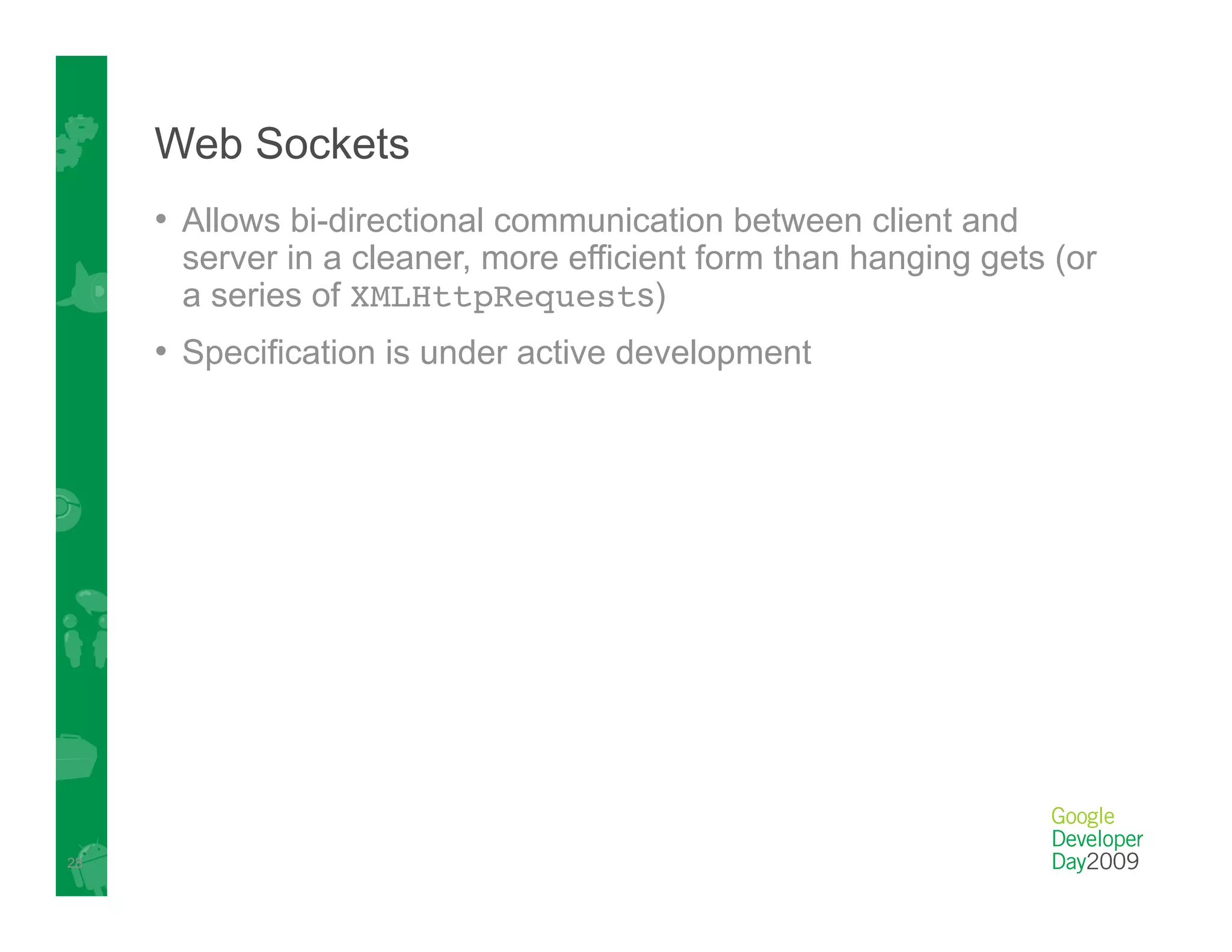 Google's HTML5 Work: what's next?