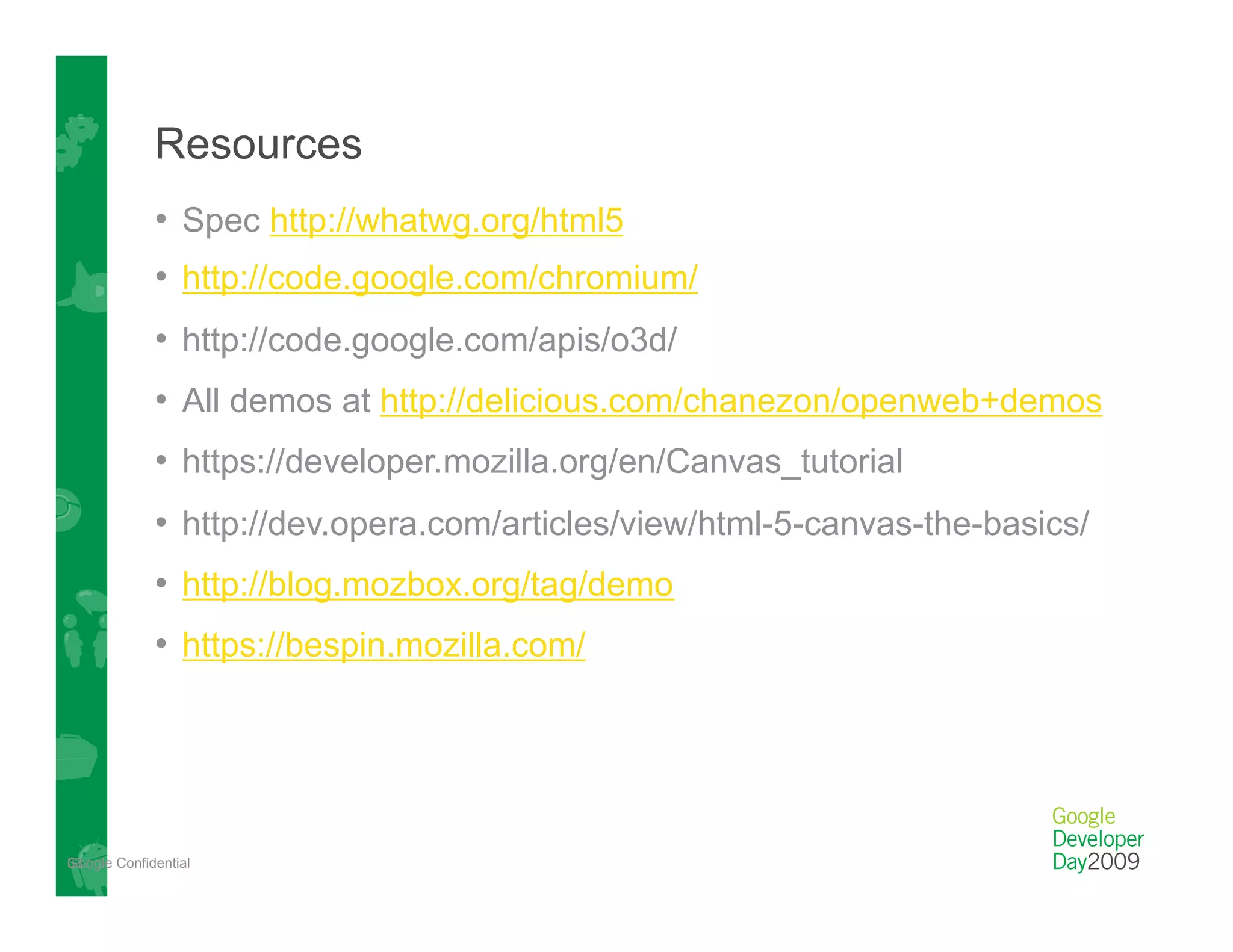 Google's HTML5 Work: what's next?
