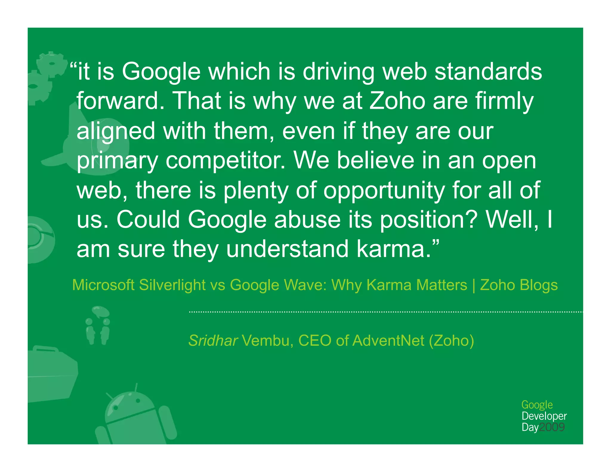 Google's HTML5 Work: what's next?