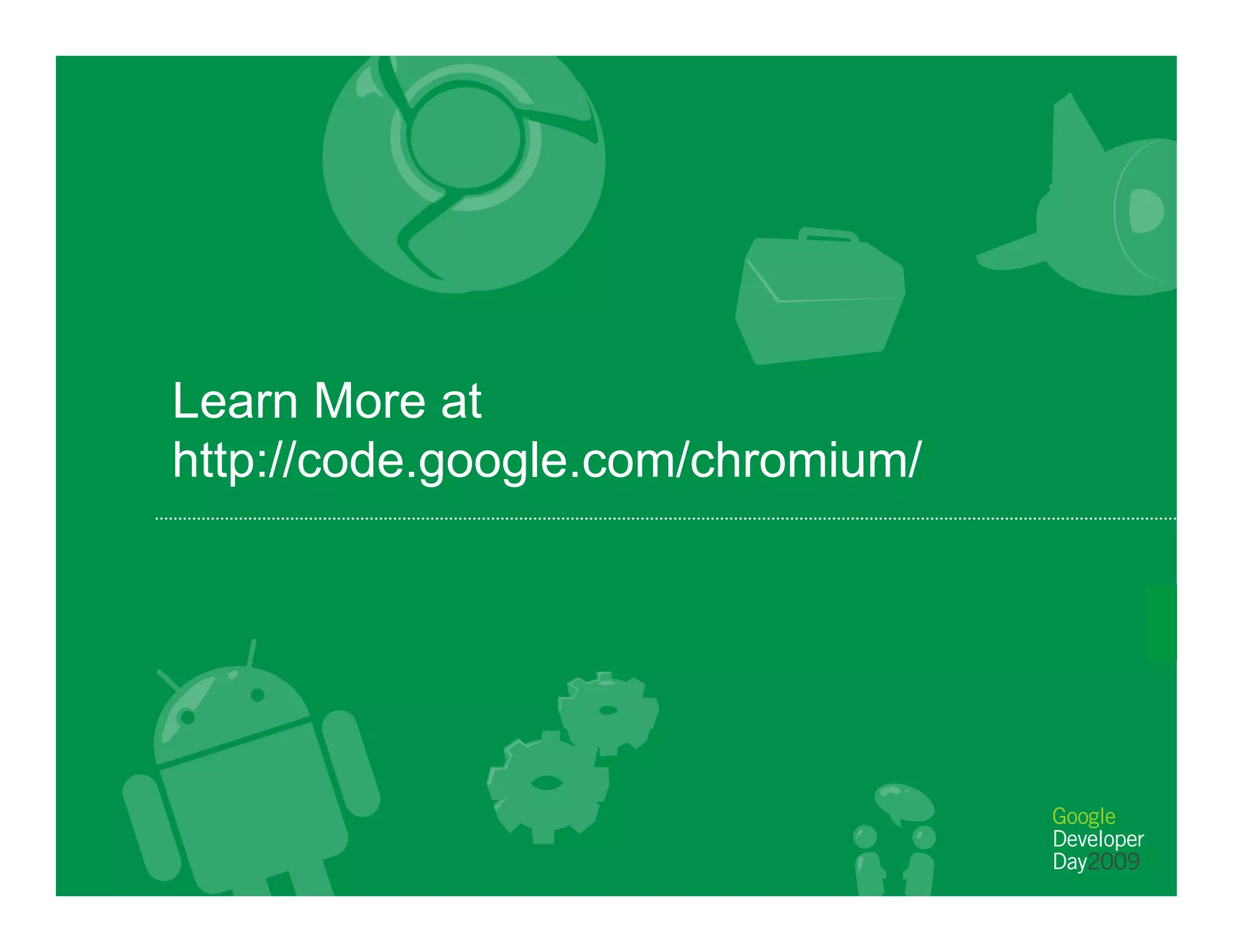 Google's HTML5 Work: what's next?