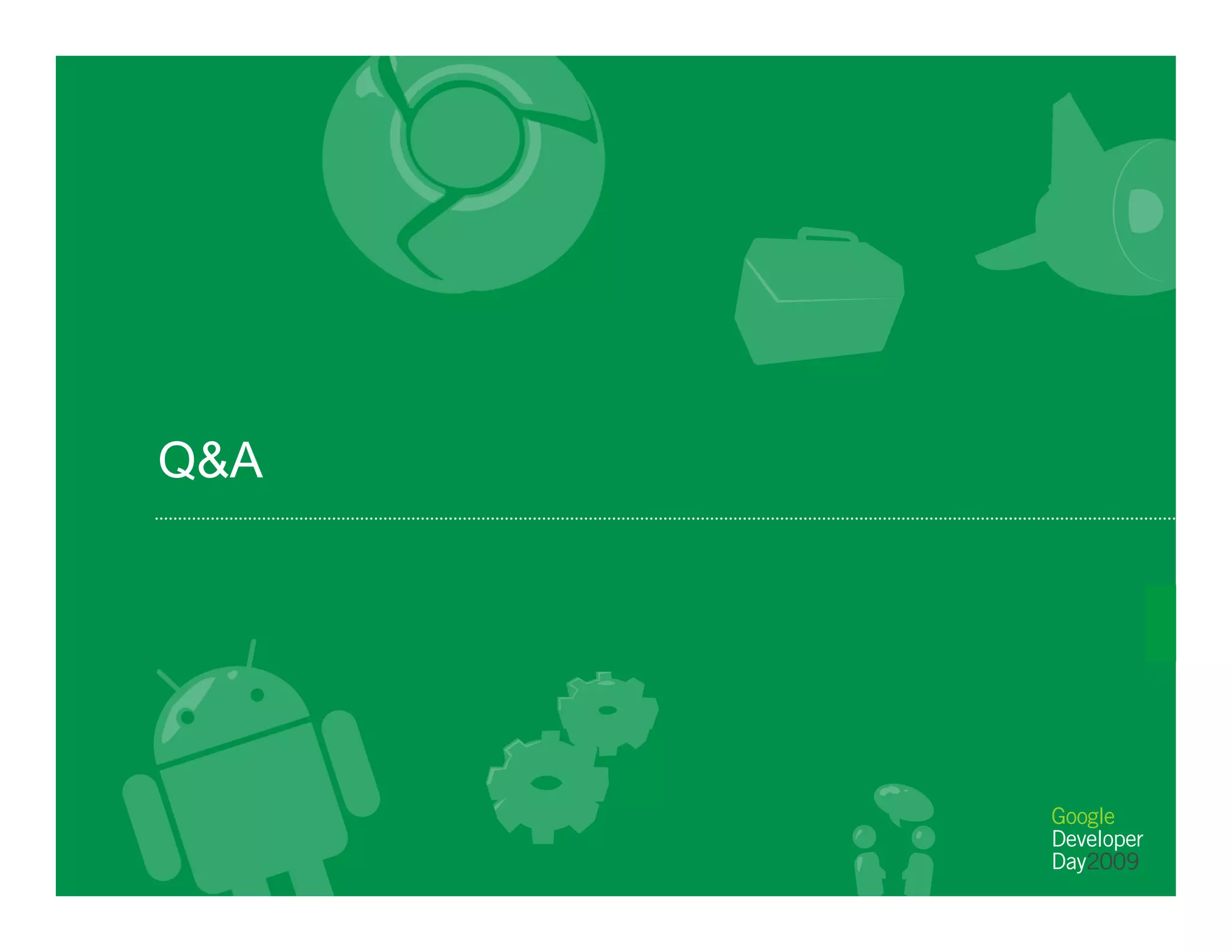 Google's HTML5 Work: what's next?