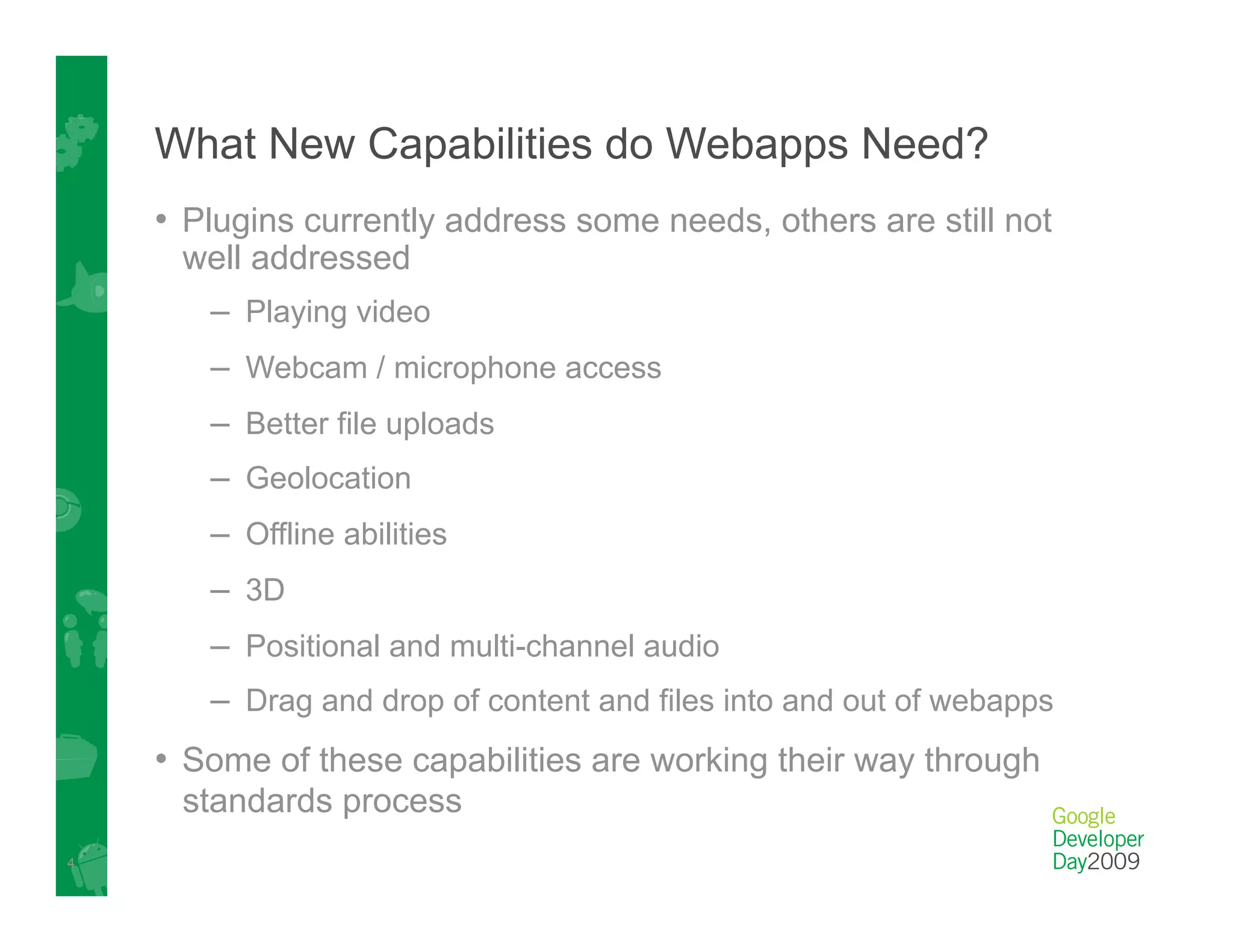 Google's HTML5 Work: what's next?