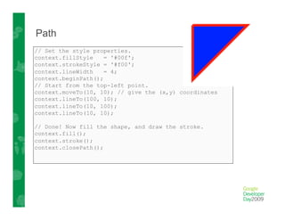 Google's HTML5 Work: what's next?