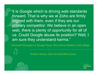 Google's HTML5 Work: what's next?